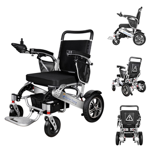 Silla de Ruedas Eléctrica Plegable de Aleación de Aluminio Ligera con Control Remoto, Gran Venta 2023 - Product Image 4