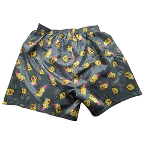 पुरुषों के कस्टम बॉक्सर शॉर्ट्स नीचे पजामा पुरुषों के साटन शॉर्ट्स - Product Image 1