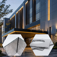 Panneau en nid d'abeille en aluminium sur mesure |   Panneau mural intérieur et extérieur |   Revêtement de façade de bâtiment |   Approvisionnement en gros d'usine