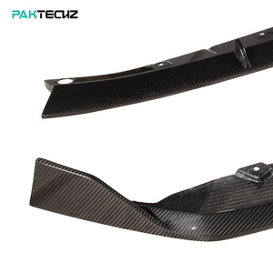 Paktechz Spoiler de pare-chocs avant en fibre de carbone sèche Ver.1 Kit carrosserie aérodynamique pour BMW M2 G87 2023 - Accessoires - Product Image 4