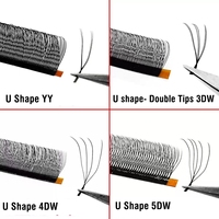 Extensions de cils Neelash pré-faites en éventail étroit, volume YY 3D 4D 5D W, extensions de cils synthétiques mates faites à la main, cheveux naturels, sans cruauté