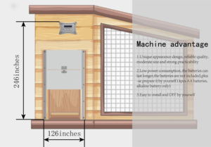 자동적인 문 시스템 자동적인 닭 Coop 문 오프너 - Product Image 4