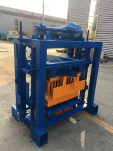 Qt40-2ディーゼルエンジン中空ブロックマシン手動ブロックマシン工場直販 - Product Image 3