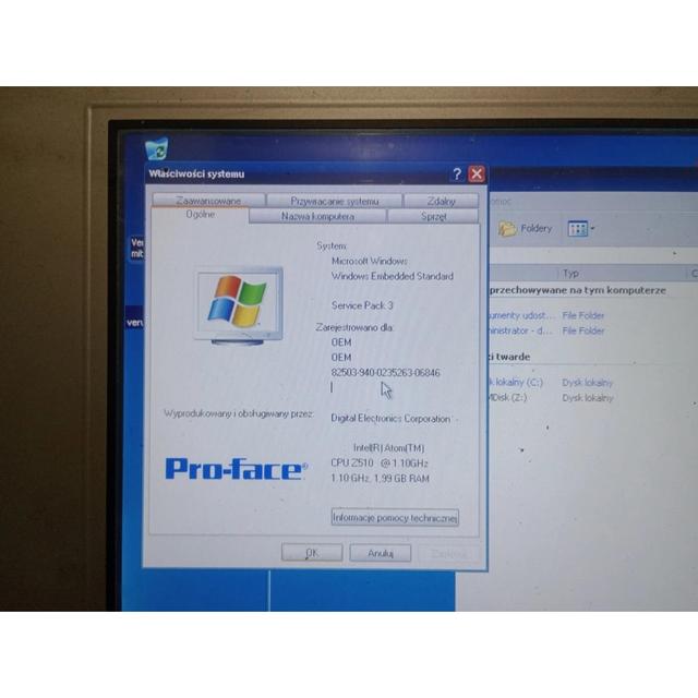 ORIGINAL SUPPLY PFXPW170AD2-CONTROL PANEL A00005