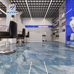 Azulejos de cerámica Foshan, porcelana pulida esmaltada rectificada azul océano con tamaño en 80*80 <span class=keywords><strong>60</strong></span>*120 <span class=keywords><strong>cm</strong></span> - Product Image 6