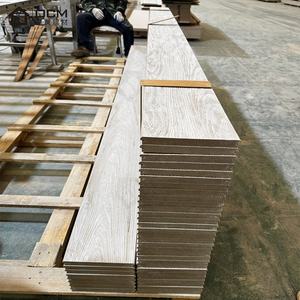 Planches de terrasse en béton imitation bois imperméables, passerelle de <span class=keywords><strong>jardin</strong></span>, quai, dalles de terrasse en béton préfabriqué, antidérapantes, qualité ISO - Product Image 4