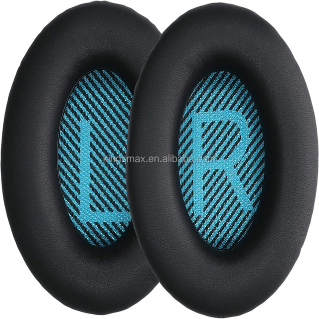 Replacement Custom Headphone Padding Cushion Protein Leather Skin Earpads for Bose Soundtrue QC 35 QC25 QC15 Headphone Earpads