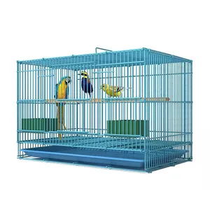 Fabrik versorgung Einfache billige benutzer definierte Papagei China kleinen Edelstahl Vogelkäfig