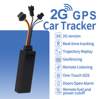 Traceur GPS 2G pour voiture, moto, véhicule, surveillance en temps réel, alarme SOS, commande vocale, géolocalisation pour application Android IOS