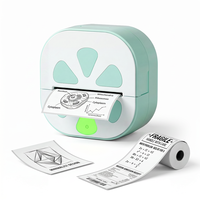 Mini Impresora de Etiquetas sin Tinta, Removible, para Guardería, Aula, Material Escolar, Impresión de Etiquetas para Vasos y Nombres