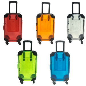Venta caliente Mini maleta de acrílico transparente OEM Candy Toys Embalaje de moda Plástico Colorido Promocional Regalos DE BODA Caja de regalo de dulces - Product Image 2