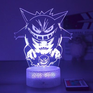 <span class=keywords><strong>Pikachu</strong></span> – veilleuse <span class=keywords><strong>LED</strong></span> 3D à 7 couleurs changeantes, interrupteur tactile, <span class=keywords><strong>lampe</strong></span> de Table - Product Image 5