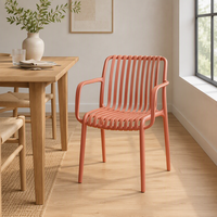 Chaises de salle à manger empilables en polypropylène écologique, imperméables, pour l'intérieur et l'extérieur – Offre Spéciale