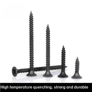Vis autoperceuses en phosphate noir pour l'installation de plaques de plâtre - Product Image 4