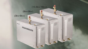 האוקיאנית חשמלי קיטור גנרטור נירוסטה 9KW או קיטור מנוע מחולל קיטור אמבטיה - Product Image 4