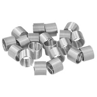 12mm Stainless Steel Polished Fully Threaded Metric Thread Inserts for Metal Applications