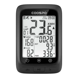 คอมพิวเตอร์จักรยานอัจฉริยะ GPS วัดความเร็ว/ระยะทาง กันน้ำ แบตเตอรี่ใช้งานได้นาน สำหรับจักรยานเสือภูเขาและจักรยานถนน พร้อมเซ็นเซอร์ไร้สายสำหรับการปั่นจักรยาน - Product Image 1