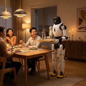 หุ่นยนต์อัจฉริยะ Zhiyuan Robotics Lingxi X2 Lite พร้อมระบบ AI โต้ตอบได้ รองรับภาษาได้กว้างขวาง มีการแสดงออกทางใบหน้า 30 แบบ สำหรับสถานศึกษา - Product Image 1