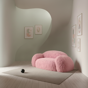 Comodo divano in tessuto peluche per <span class=keywords><strong>soggiorno</strong></span>, cuscino del divano, mobili per la stanza - Product Image 2