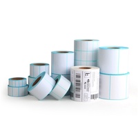 ملصقات حرارية للشحن مقاس 100×150 ملم خالية من مادة BPA، ملصقات عناوين 4×6 بوصة، مستلزمات طابعات الملصقات الحرارية المباشرة