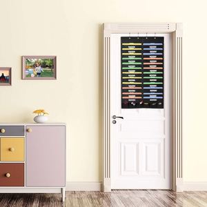 24-Pocket Premium Hanging <b>File</b> <b>Folders</b> Organizer 6-Door Foldable Wall-Mount Storage Charts for Office Paper Filing Magazine - Product Image 4