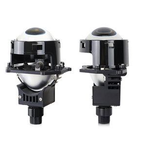 Phares à lentille laser QideWin 2,5 pouces D2S 70W 30000Lm Bi-Beam LED pour voiture, haute puissance avec film bleu - Product Image 5