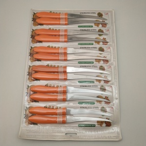 Juego de cuchillos para carne y <span class=keywords><strong>chef</strong></span> al por mayor de fábrica de acero inoxidable con mango de PP para cortar carne - Product Image 3