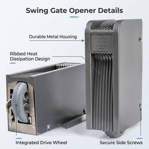 スイングドアオープナー 地下設置型 500kg 屋外鉄門用 省エネ - Product Image 2
