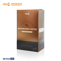 2025 TBG OEM minceur champignon café poudre puissance Maca poudre énergie boost amélioration boissons café pour hommes