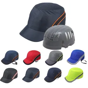 Sắp xếp hợp lý chống va chạm an toàn vải Bump cap lao động cap hội thảo Bump Cap có thể làm thêu để bảo vệ người đứng đầu