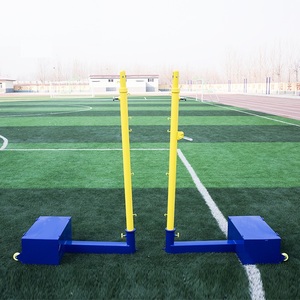 Bán Buôn Xách Tay Thép Màu Xanh/Màu Xanh Lá Cây Hộp Rỗng Có Thể Điều Chỉnh Chiều Cao Quần Vợt Cầu Lông Bóng Chuyền <span class=keywords><strong>Net</strong></span> Bài Đứng - Product Image 4