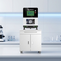 Mesin Penggilingan Gigi Basah Kering Elektrik 5-Axis CAD/CAM Peralatan Pemotongan Vertikal untuk Laboratorium Gigi, Menggunakan Logam, Bersertifikasi CE, 0.005mm