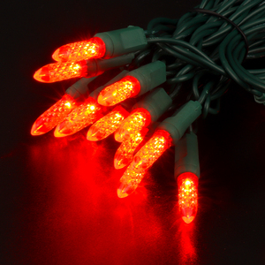 IP65 Không Thấm Nước Cho Ul Giáng Sinh Trang Trí Chiếu Sáng Màu Tím 25.5ft 50 Mini M5 Thay Đổi Độ Sáng LED Ánh Sáng Chuỗi 2-Năm Bảo Hành Cho - Product Image 6