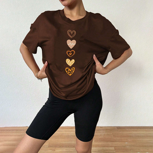 Bán Buôn Womens Thời Trang Áo Thun Áo Sơ Mi Mùa Hè Cao Đường Phố Mặc Giản Dị TEE Trang Phục Cho Phụ Nữ - Product Image 6