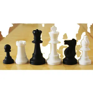 King tall 3.5'' tournament standard Silicon chess pieces