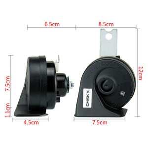 CHSKY-Klaxon d'escargot électrique, haut et bas, 12V - Product Image 6