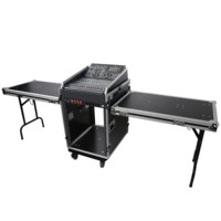 ANYCASE Fabricant 16u x 10u Mixer Rack Flight case WithTable