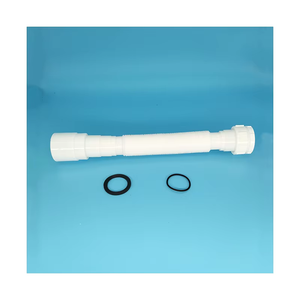 Tubo di <span class=keywords><strong>scarico</strong></span> del bagno in plastica flessibile per lavabo regolabile lavello tubo di <span class=keywords><strong>scarico</strong></span>, Design Anti-odore - Product Image 3