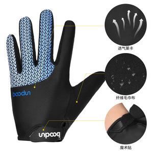 Guantes de Ciclismo Bodun, Dedos Completos, Transpirables, con Palma Acolchada y Absorción de Impactos, para Ciclismo al Aire Libre, Unisex, para Adultos - Product Image 1