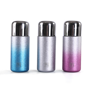 Custom Luxury Titanium Coated Thermos High Appearance Mini Pocket <b>Cup</b> Portable Business Gift For Men Women Daily Use - Product Image 4