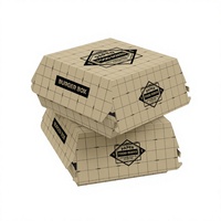 Boîtes à poulet frit personnalisées de qualité alimentaire, emballages pour restauration rapide, options brillantes, mates, gaufrées et dorées