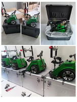 Machine à souder les revêtements de sol en PVC 1200W Kit professionnel de soudure de toiture en vinyle PVC Outils de soudage automatique pour sols en PVC