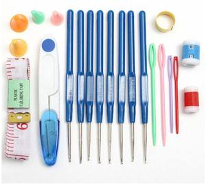 Kit de <span class=keywords><strong>crochet</strong></span> de 53 pièces pour débutants pour apprendre le <span class=keywords><strong>crochet</strong></span> Crochets 16 tailles Marqueurs de points et ensemble d'aiguilles à <span class=keywords><strong>crochet</strong></span> - Product Image 4
