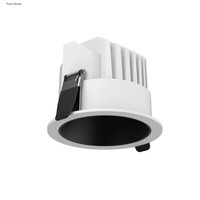 Moderne aluminium LED inbouwspot gegoten anti-verblindend verborgen verlichting 90mm IP65 Hoge CRI 95 10 jaar garantie dimbaar