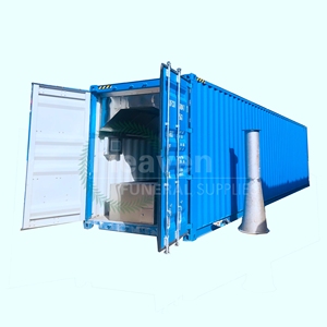 <span class=keywords><strong>Horno</strong></span> de <span class=keywords><strong>crematorio</strong></span> para equipos funerarios humanos Máquina de cremación de contenedores de gas de 40 '<span class=keywords><strong>Horno</strong></span> de cremación humana - Product Image 2