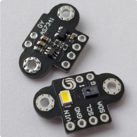 GY-AS7262 AS7263 Sensor Spektrometer Warna Inframerah-Terlihat AS7341 AS7343