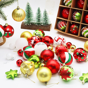 6Cm 20Pcs Chất Lượng Cao Lấp Lánh Nhựa Giáng Sinh Quả Bóng Cho Kinh Doanh Khuyến Mãi Và Trang Trí Nội Thất - Product Image 2