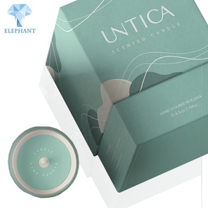 Custom Wholesale Printing Luxury Tealight Tube Scented Gift Shipping Packaging Candle <b>Box</b> - Product Image 1