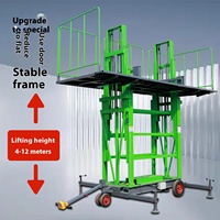 Ascenseur à ciseaux industriel de grande hauteur levage de marchandises électriques ascenseur de fret vertical nouvel entrepôt hydraulique Rail de guidage cargaison