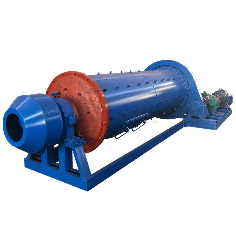 Gold Mining Machinery Equipment 1224 Small Scale Gold Ore Milling Equipment Continuous 2 Ton Ball Mill For Gold Mining